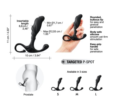 Masażer stymulator prostaty dorcel expert-p 11cm m